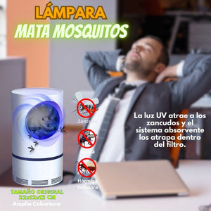 Noches de Paz: Lámpara LED UV Antimosquitos! 🦟✨