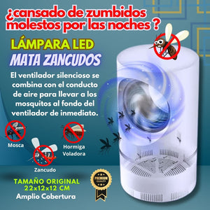 Noches de Paz: Lámpara LED UV Antimosquitos! 🦟✨