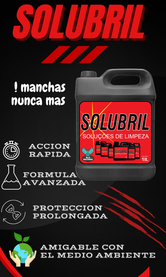 SOLUBRIL SOLUCION EN LIMPIEZA 1 Litro